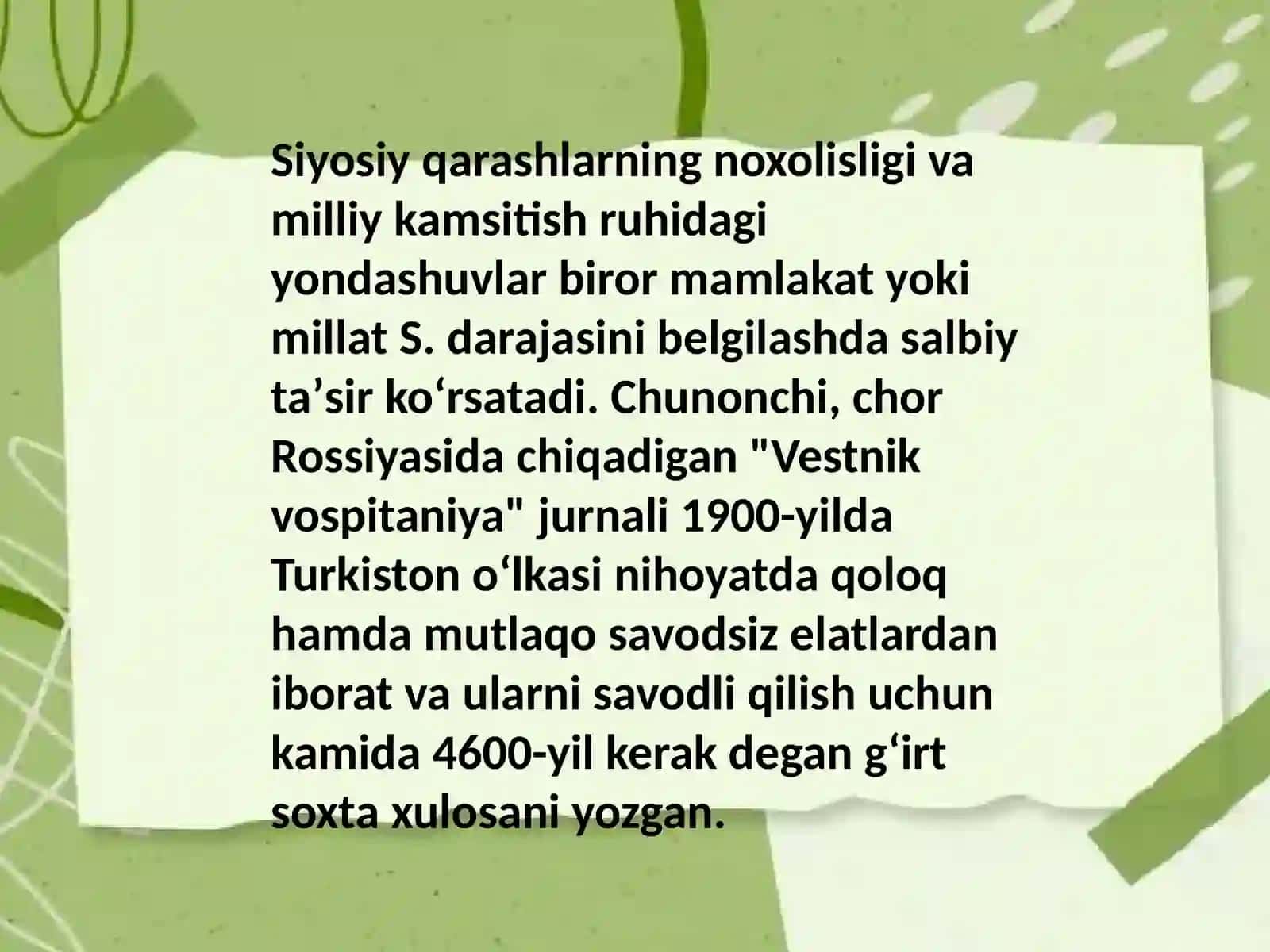 Sotsiolingvistika tarmoqlari.  Sotsiolingvistikada savodxonlik muammosi 3