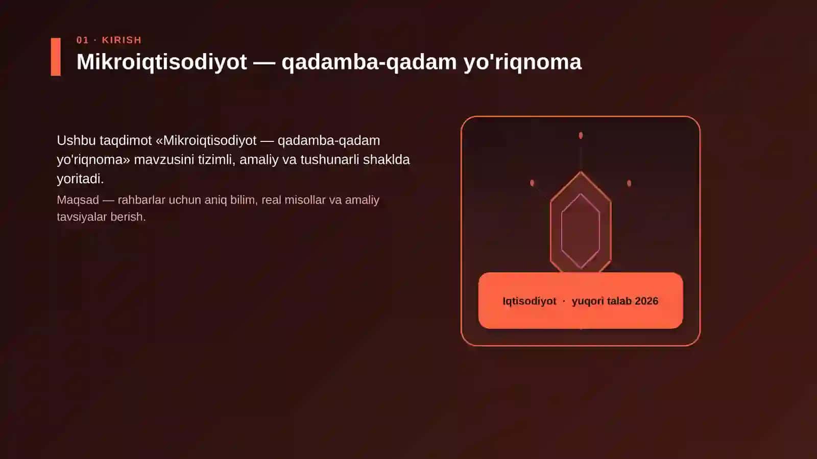 Mikroiqtisodiyot — qadamba-qadam yo'riqnoma 3