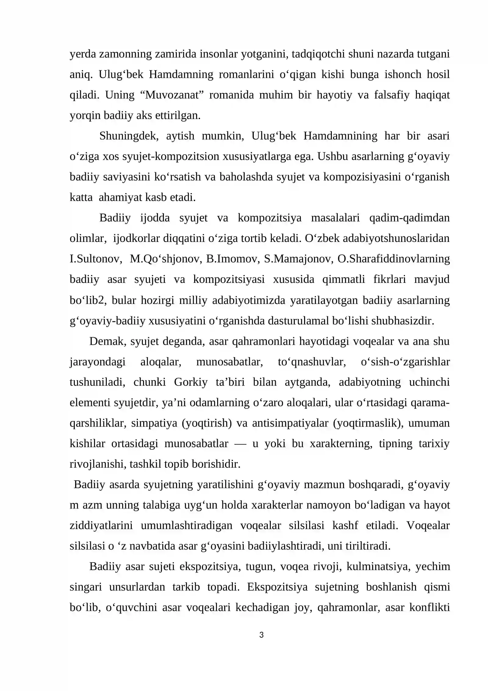 Syujet va kompozitsiya 3