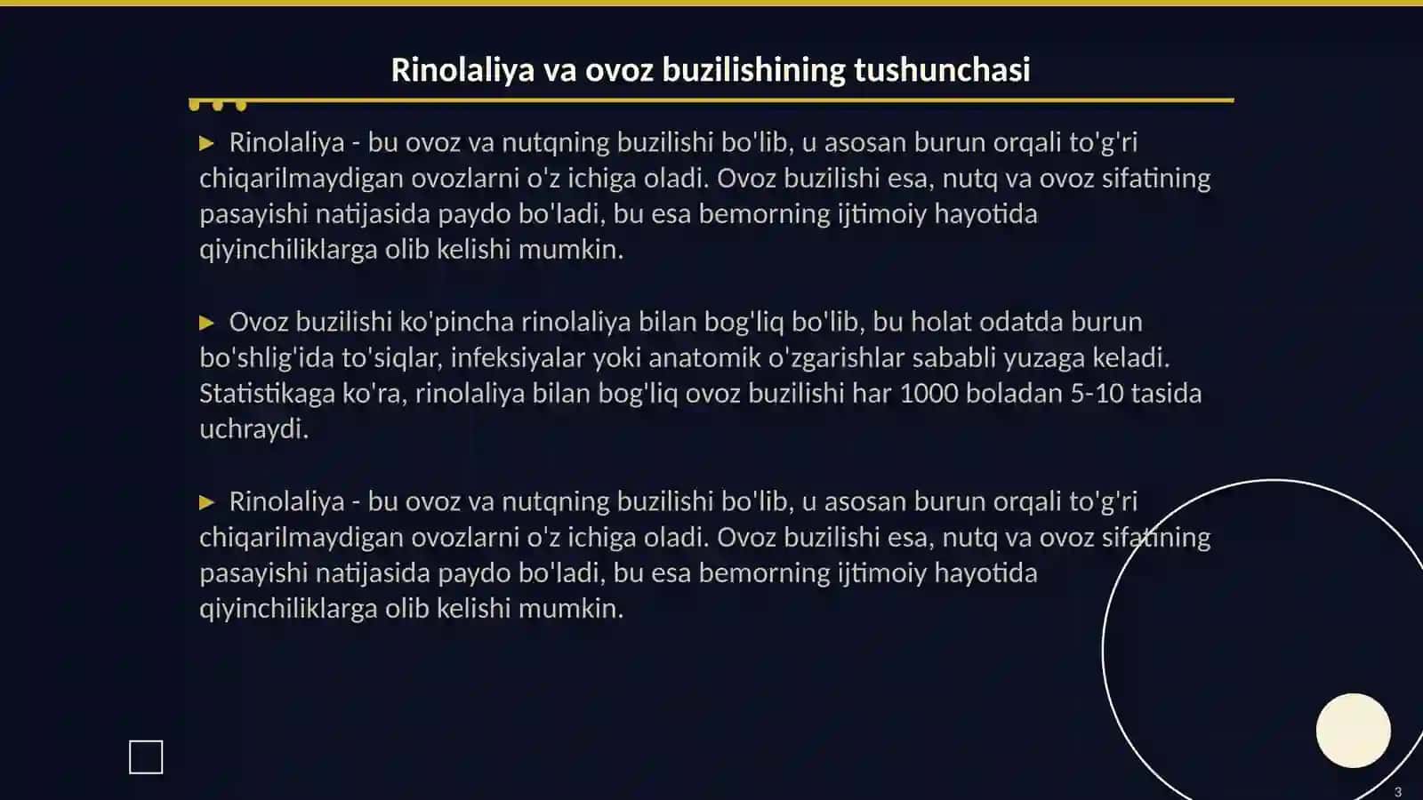 Rinolaliyada ovoz buzilishi va uni korreksiyalash 3