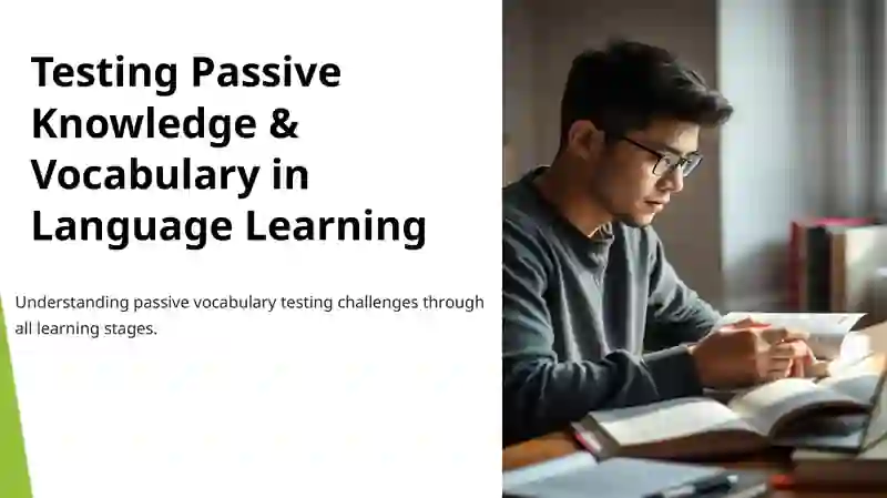 Passive Vocabulary Knowledge 3