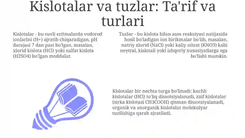 Kislotalar va tuzlar 3