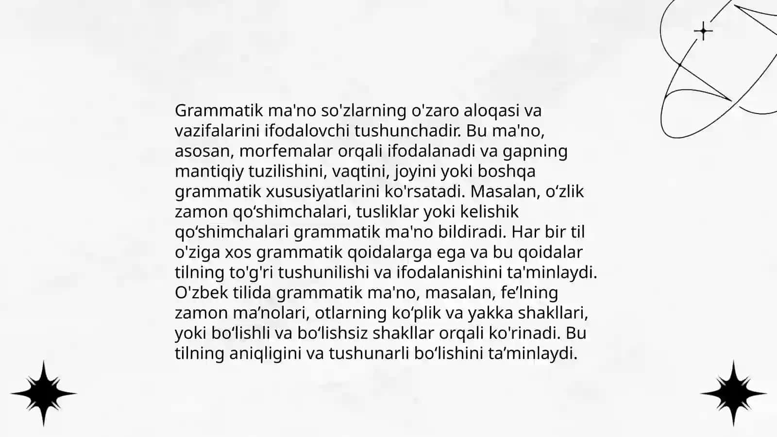 Grammatik ma'no va uning turlari 3