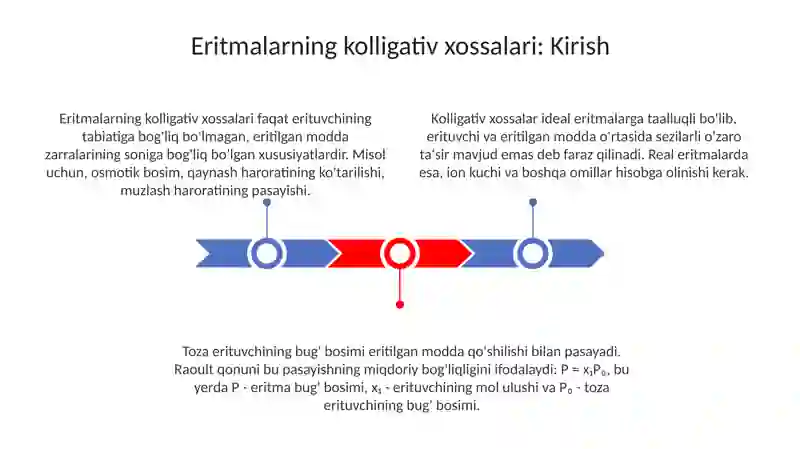 Eritmalarning kollegativ xususiyatlari 3