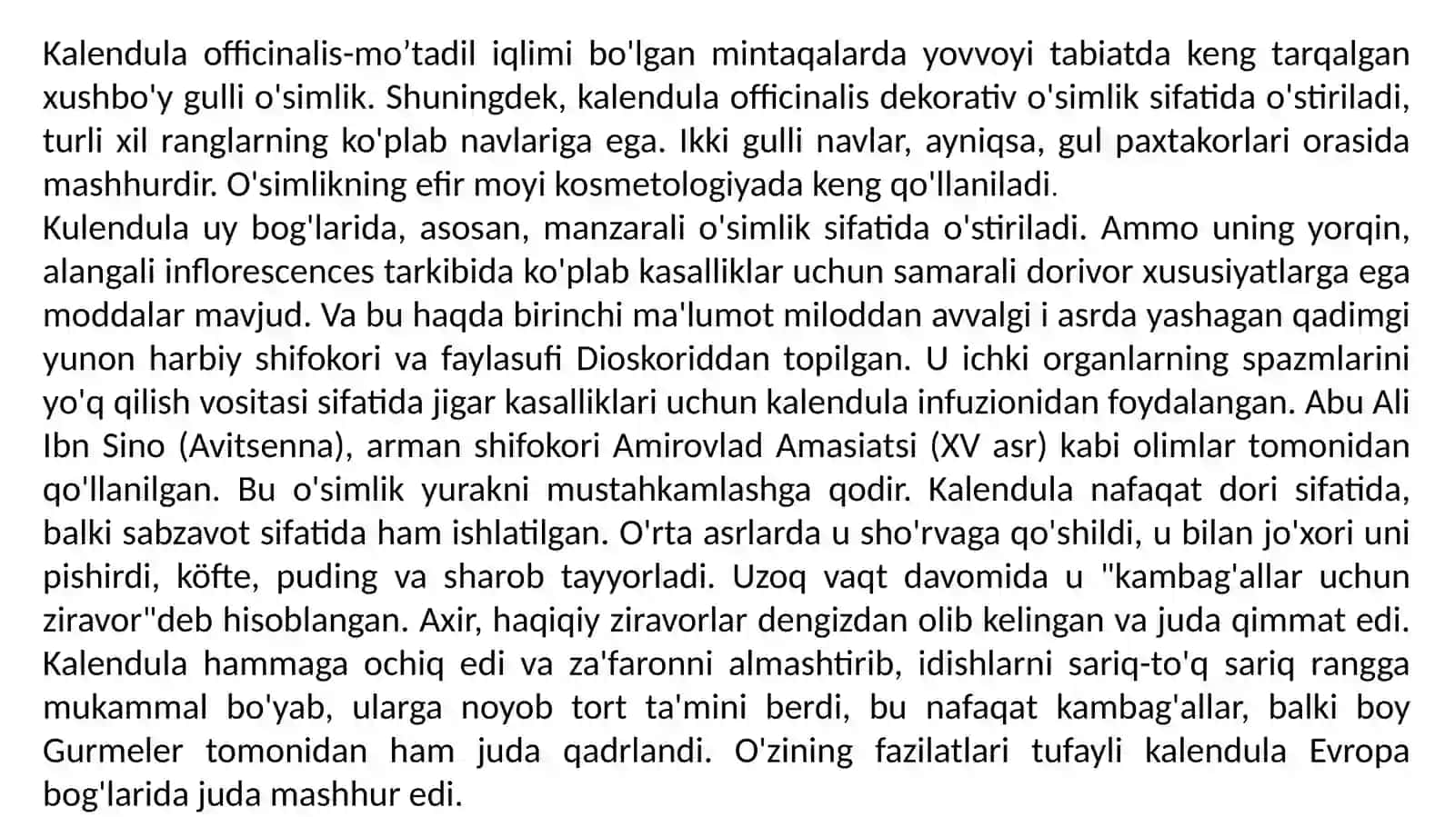 Dorivor tirnoqgul (kalendula) zararkunanda va kasalliklari hamda ularga qarshi biologik kurash choralari 3