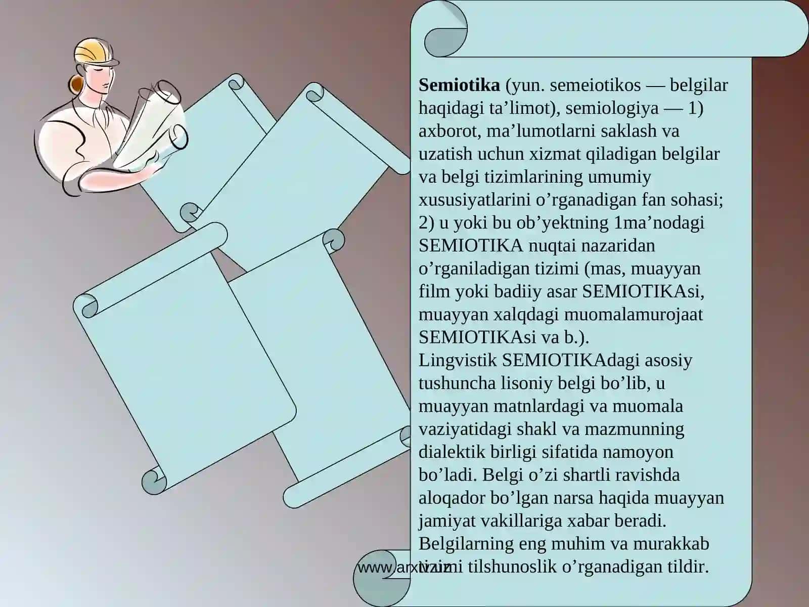 Tilning semiotik tabiati. 3