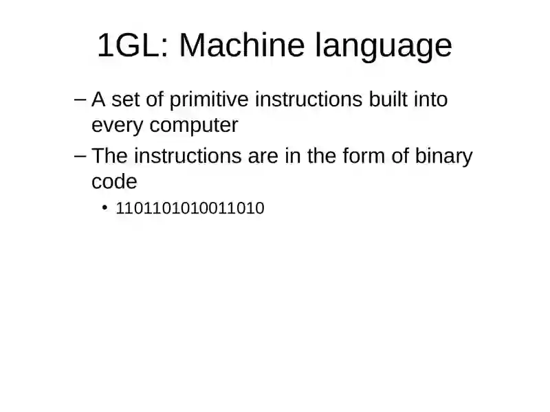Introduction to Programming Language 3
