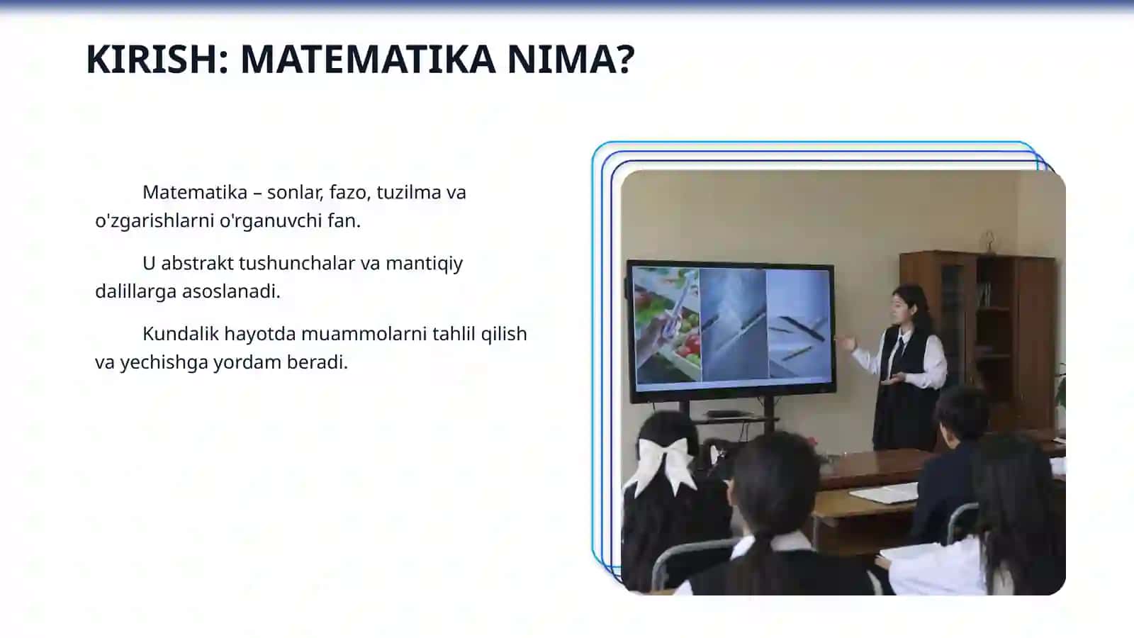 Matematikaning kundalik hayotdagi urni 3