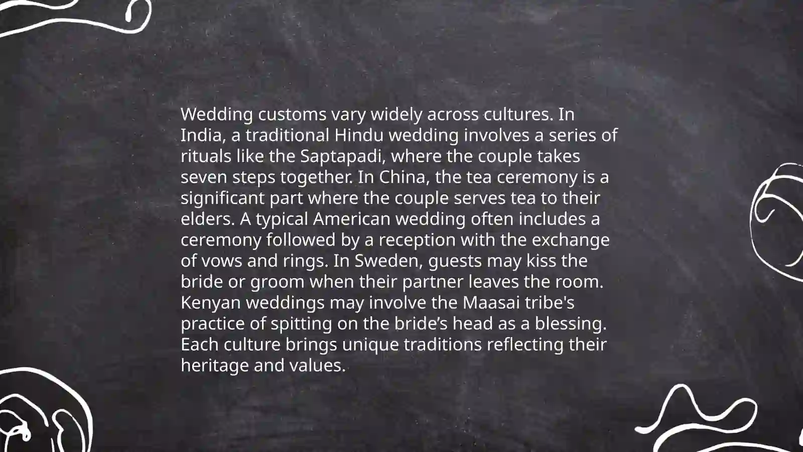CUSTOMS AND TRADITIONS 3