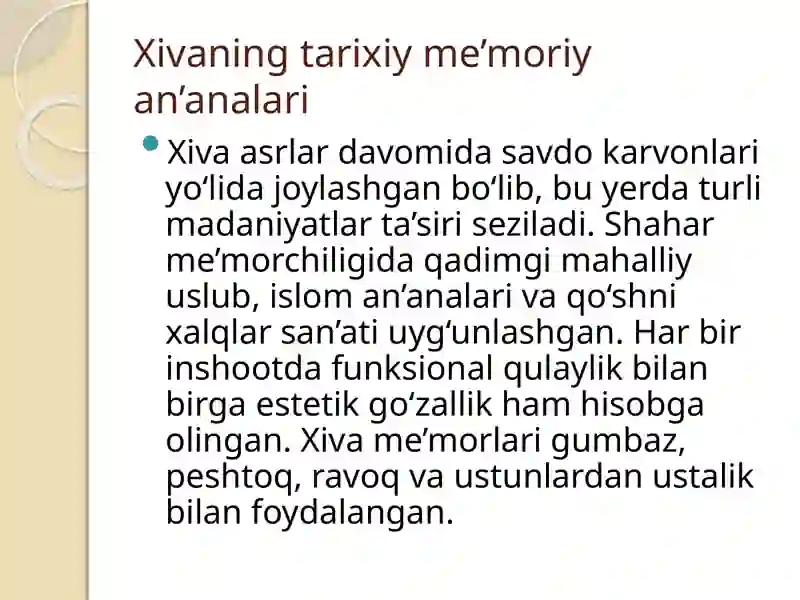 Xiva me’morchiligi 3