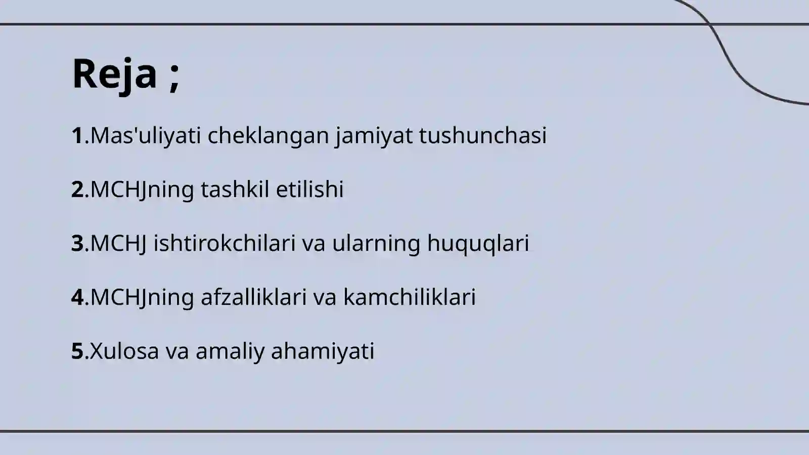 MChJ, Masulyati Cheklangan Jamiyat 3