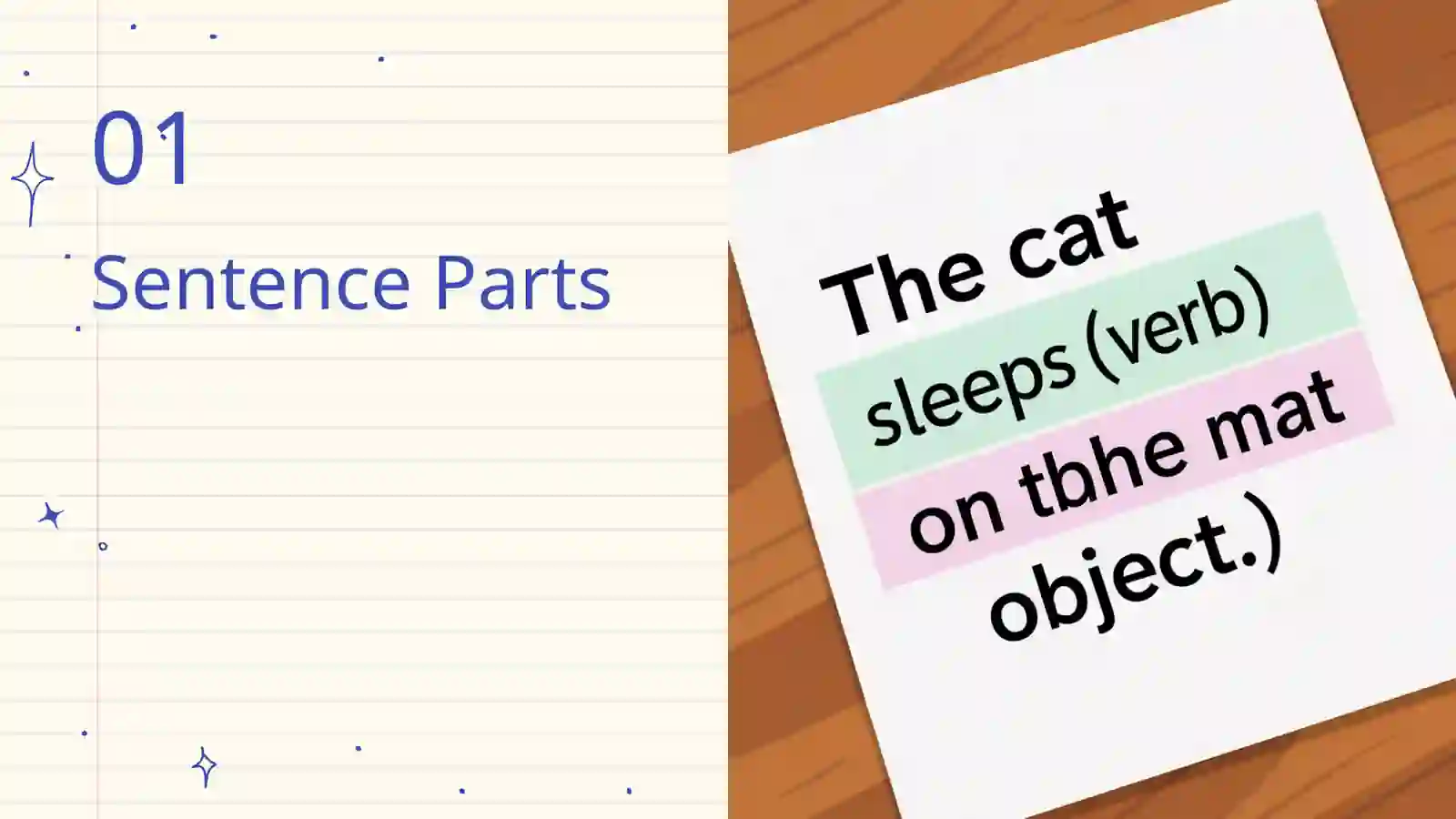 Sentence Parts 3