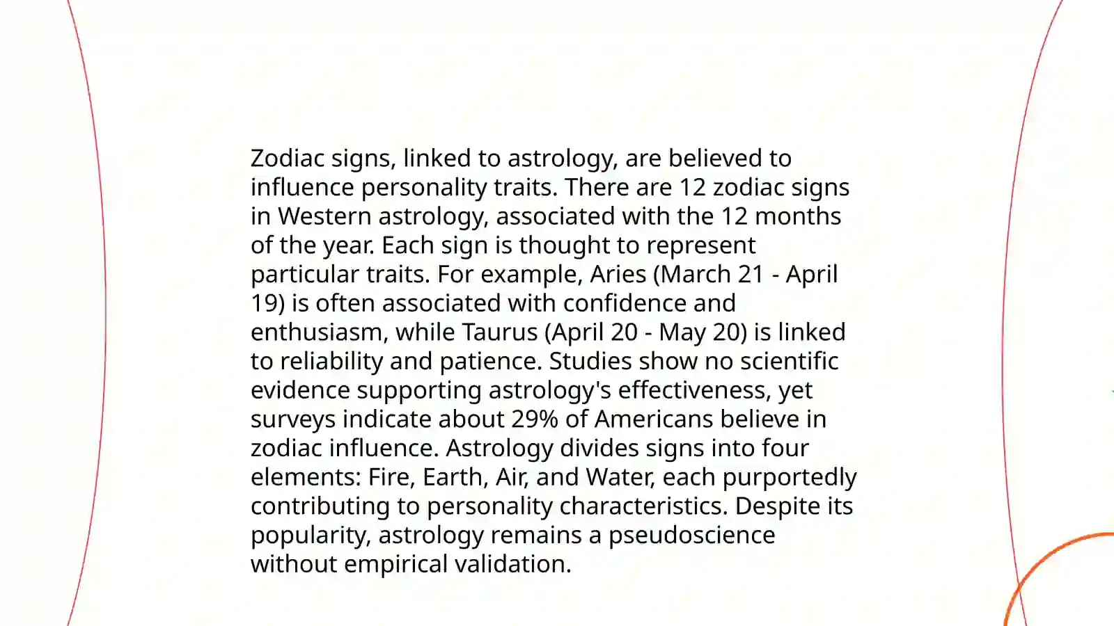 Horoscopes. Genes 3