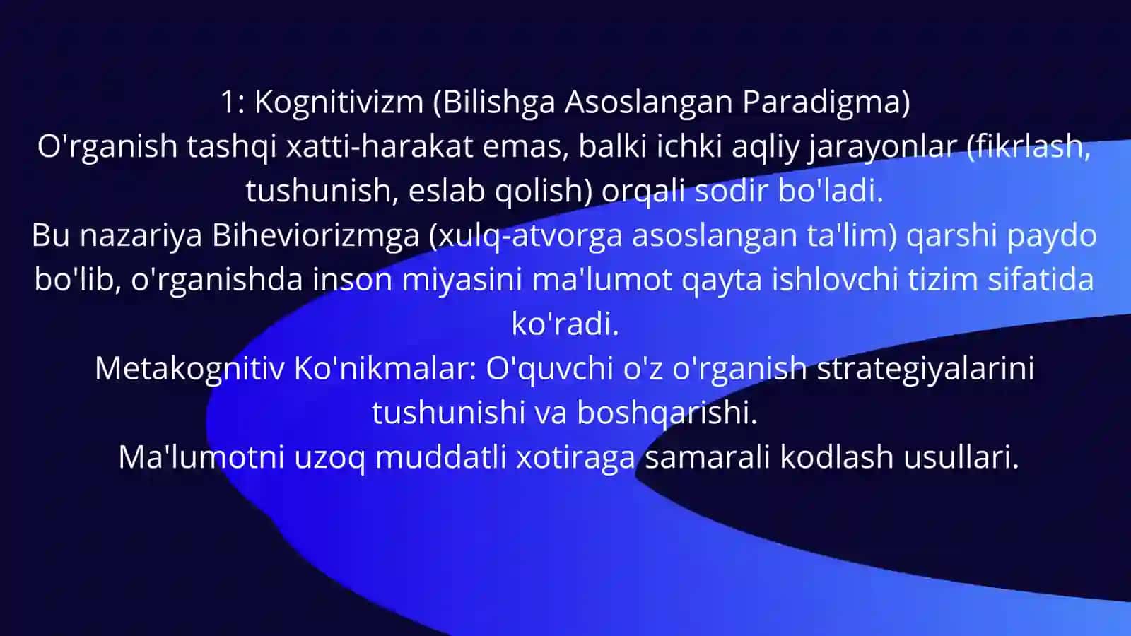 Oqitish  paradigmalari 3