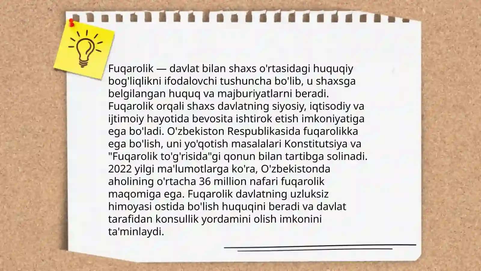 Fuqarolikka qabul qilish va undan chiqarish shartlari 3
