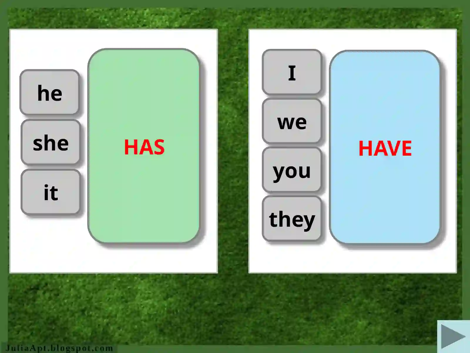 Have got/has got 3