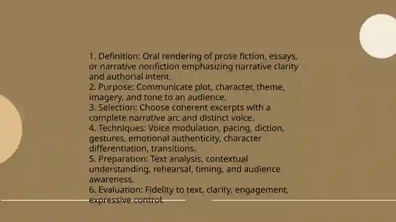 Types of oral interpretation 3