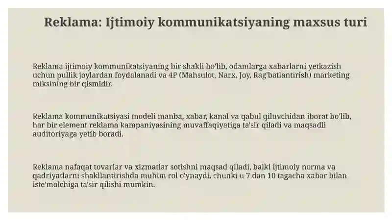 Reklama 3