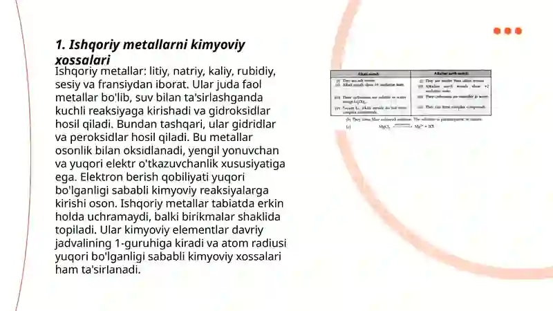 Ishqoriy metallar 3