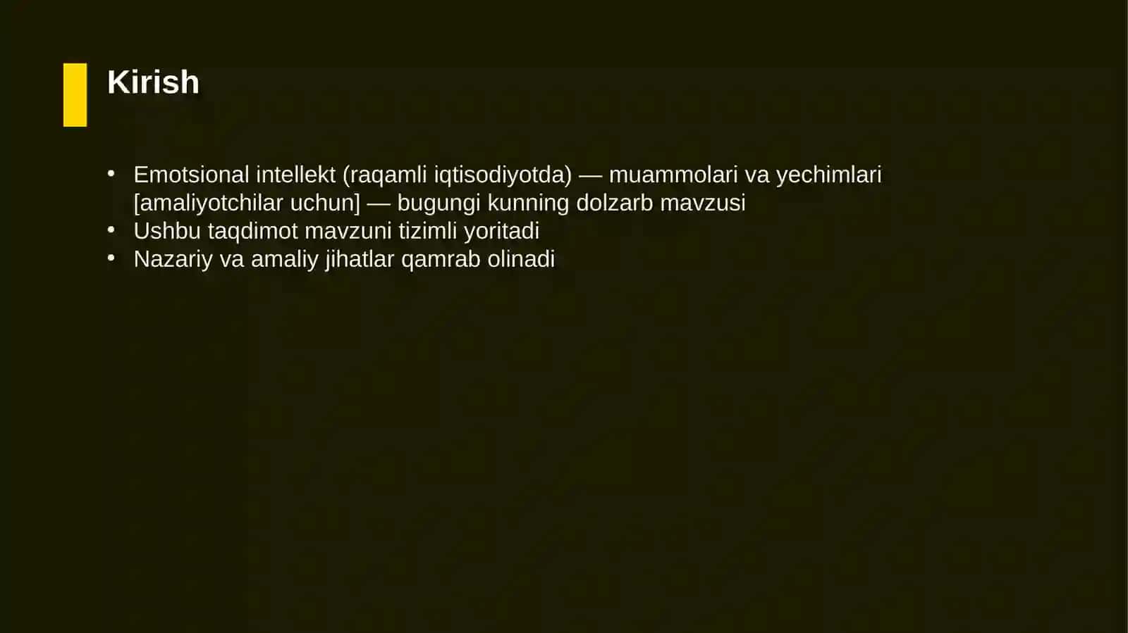 Emotsional intellekt (raqamli iqtisodiyotda) — muammolari va yechimlari [amaliyotchilar uchun] 3