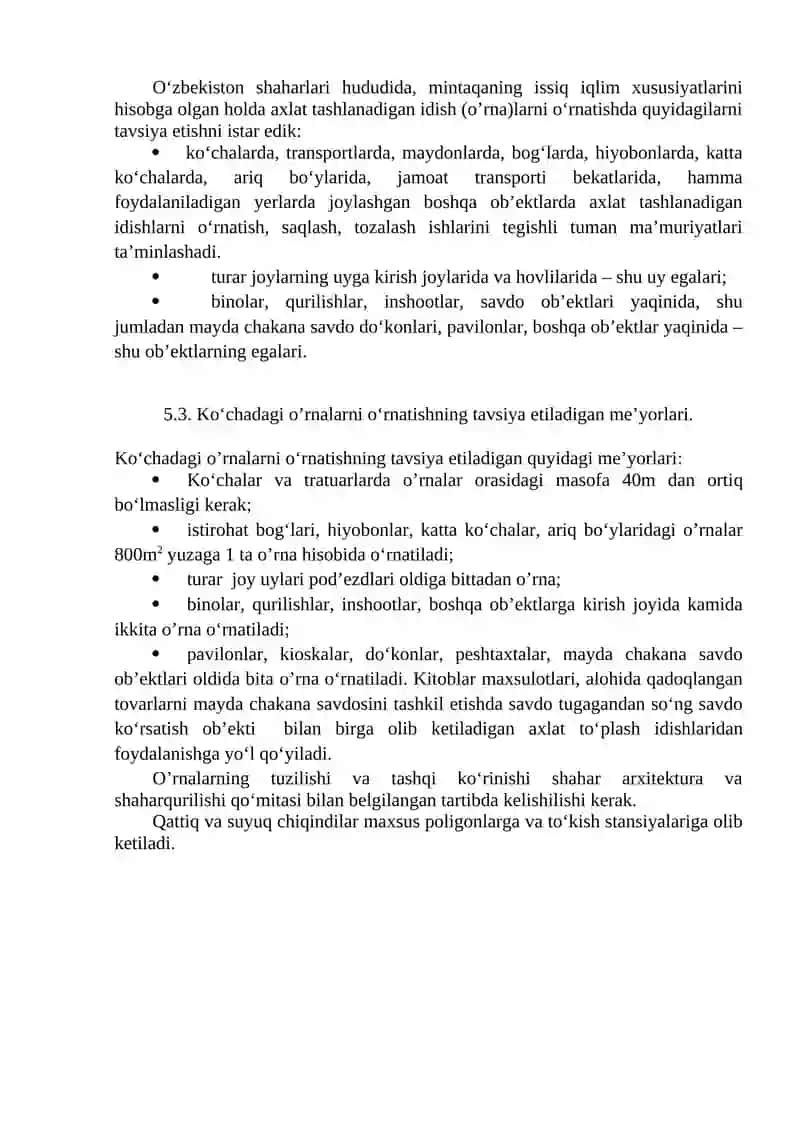 Shaharlarda uy oldi xududlarini obodonlashtirish va ko‘kalamzorlashtirish 3