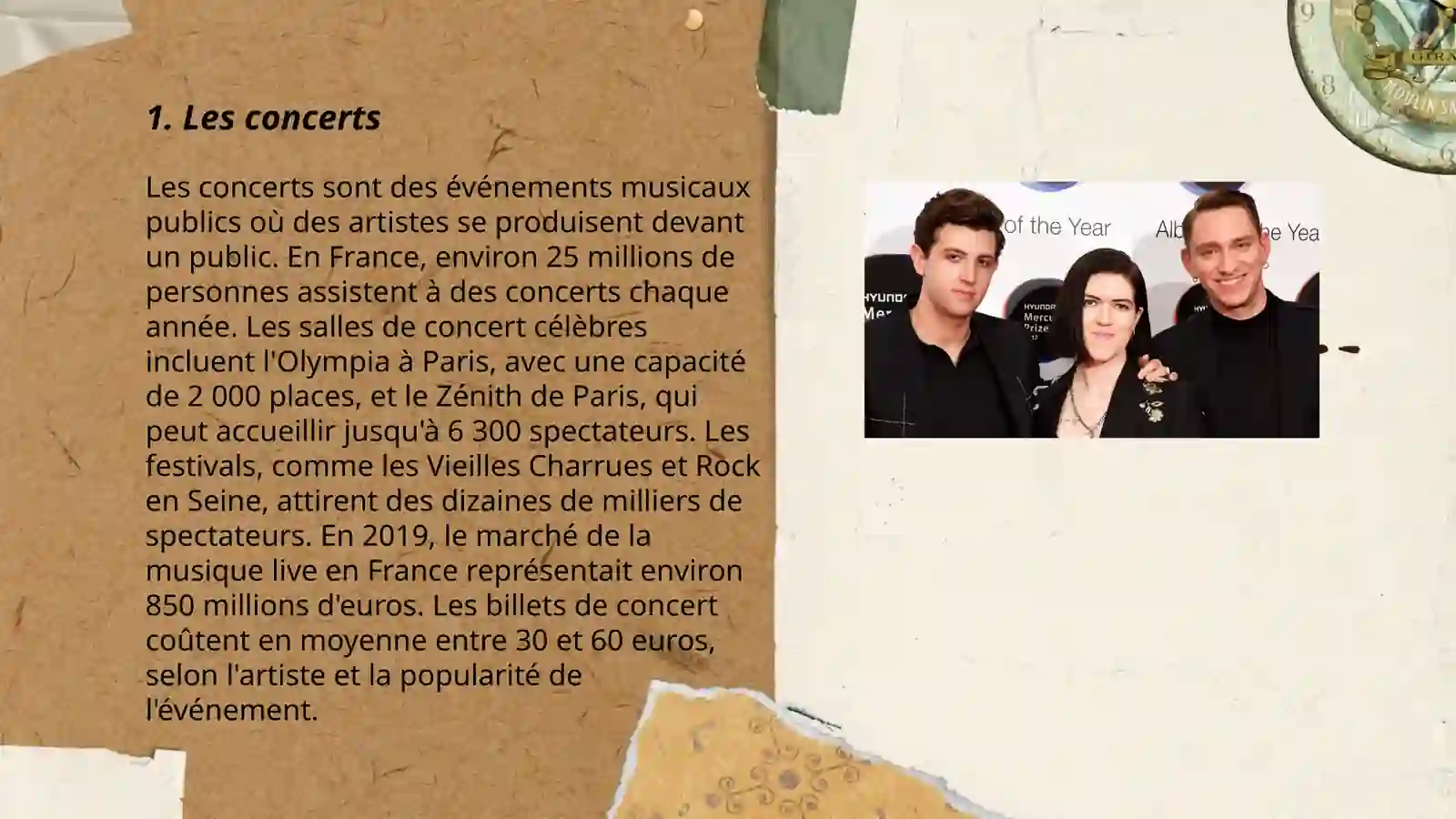Les sorties 3
