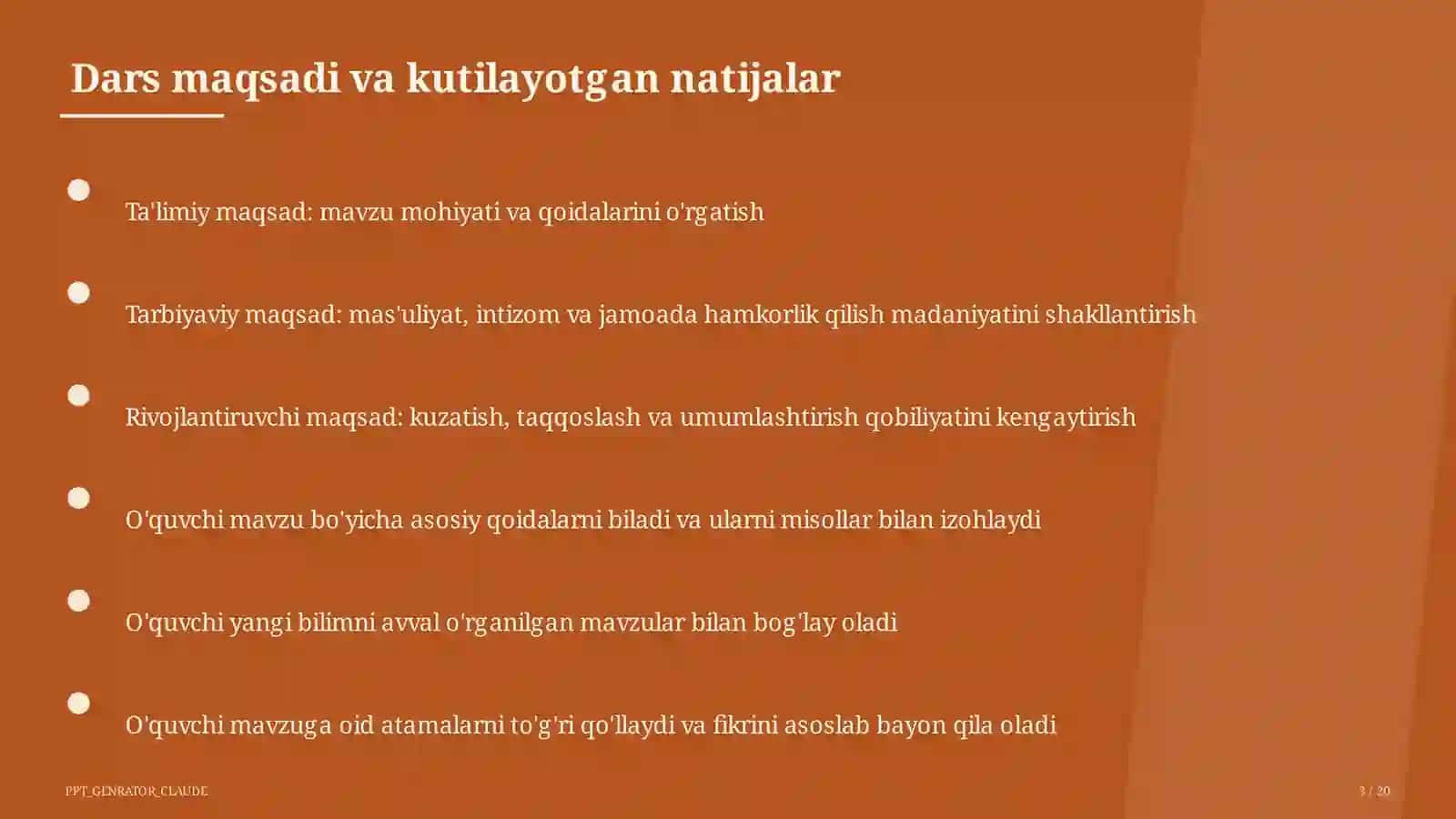 Ratsional sonlarni qo'shish va ayirish (6-sinf) Matematika (5– 6) — metodik birlashma uchun 3