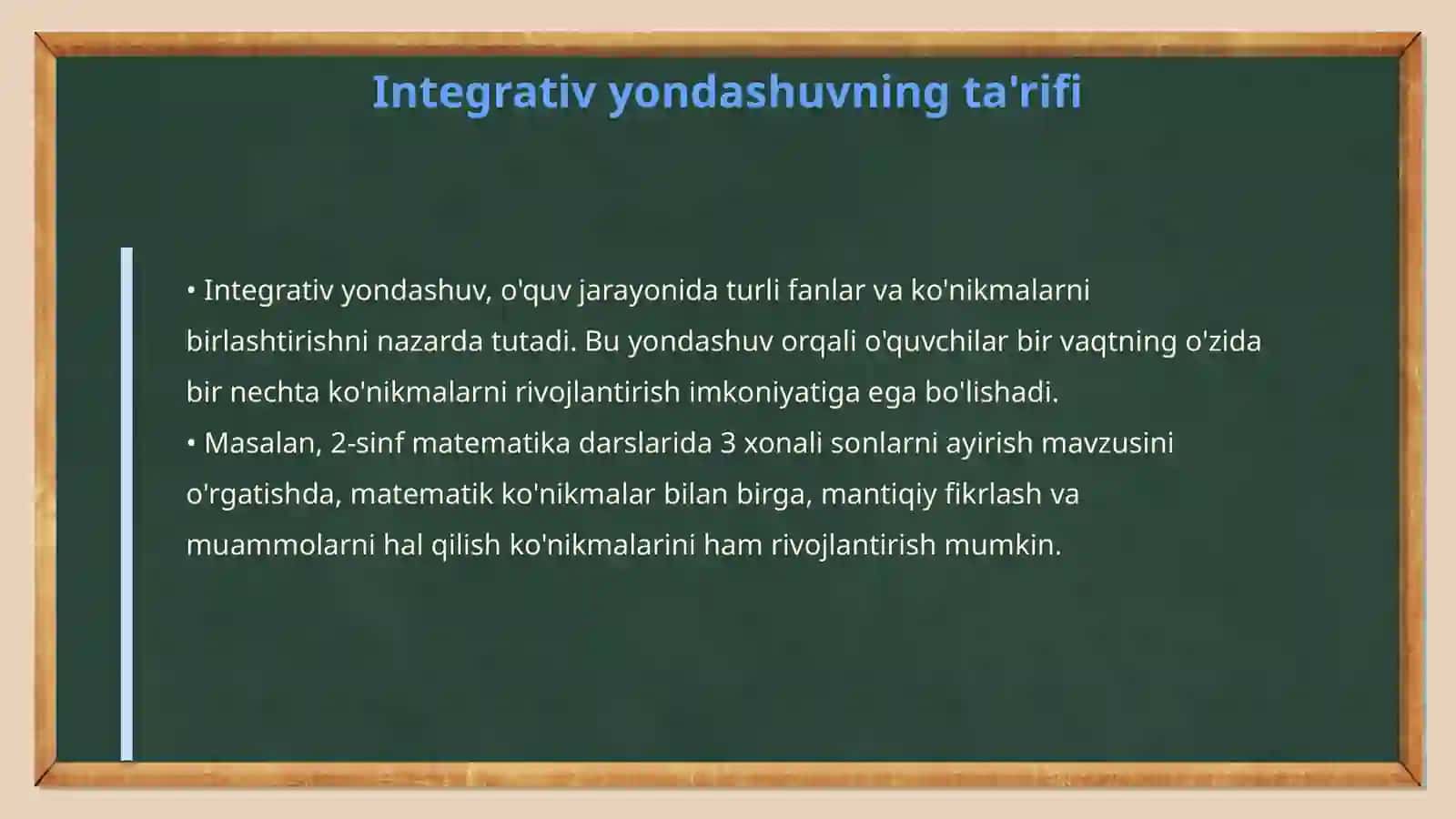2-sinf matematika darslarida “3 xonali sonlarini ayirish” mavzusini o‘qitishda integrativ yondashuv 3