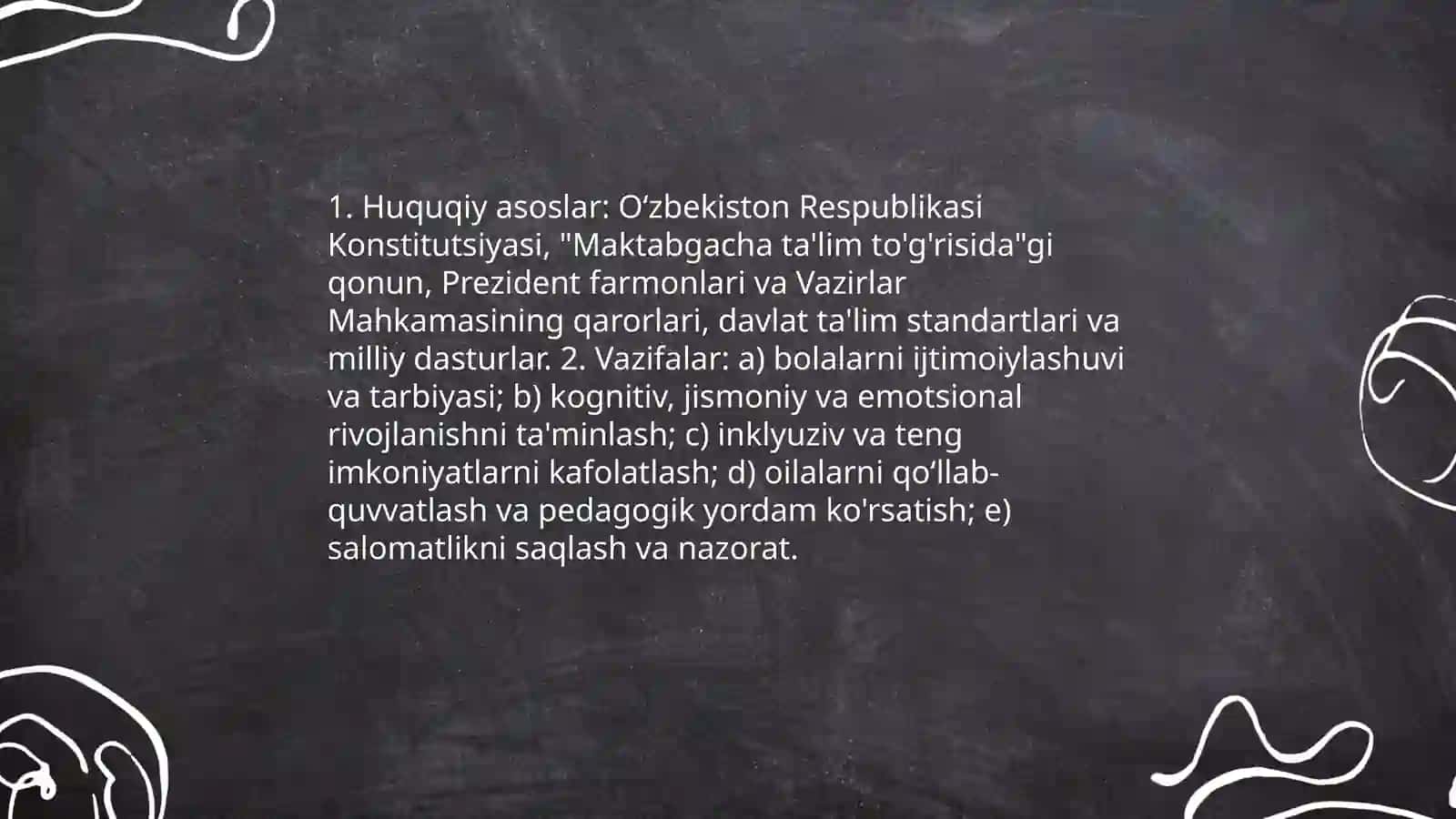Ijtimoiy maktabgacha ta'limni tashkil etish vazifalari 3
