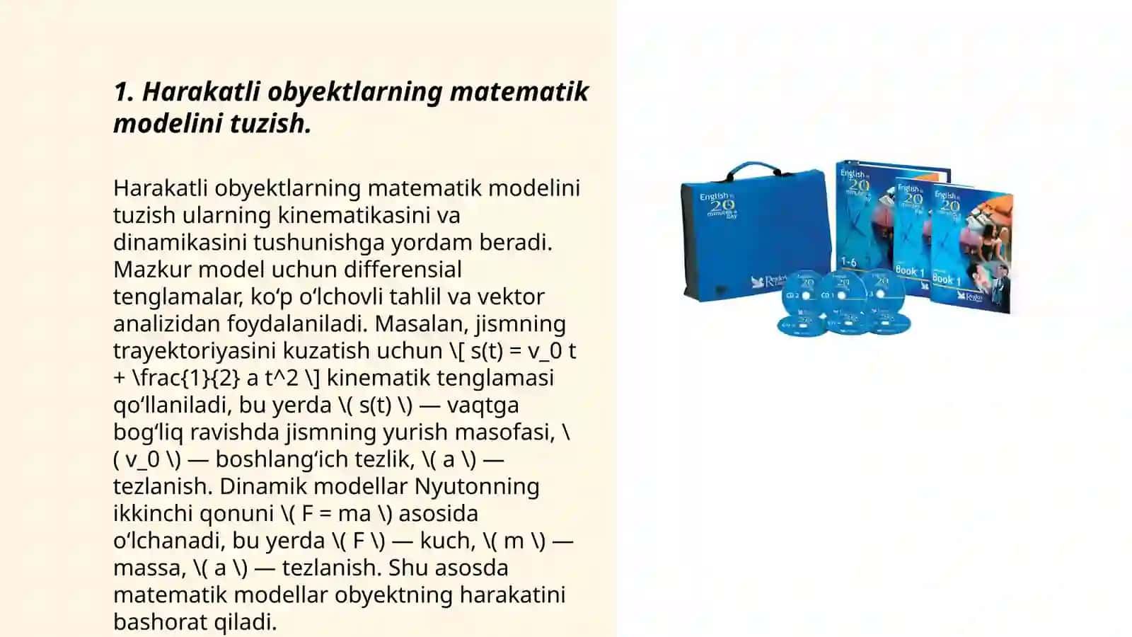 Harakatga doir masalalarni matematikadan boshlangʻich sinflarda oʻrganish metodikasi 3