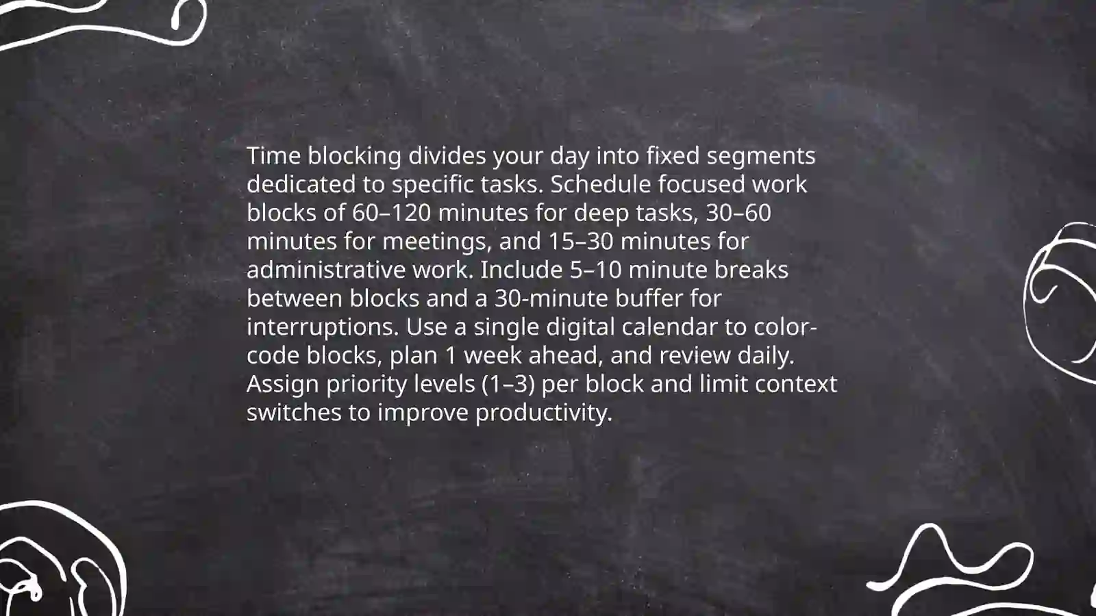 Time Organization 3
