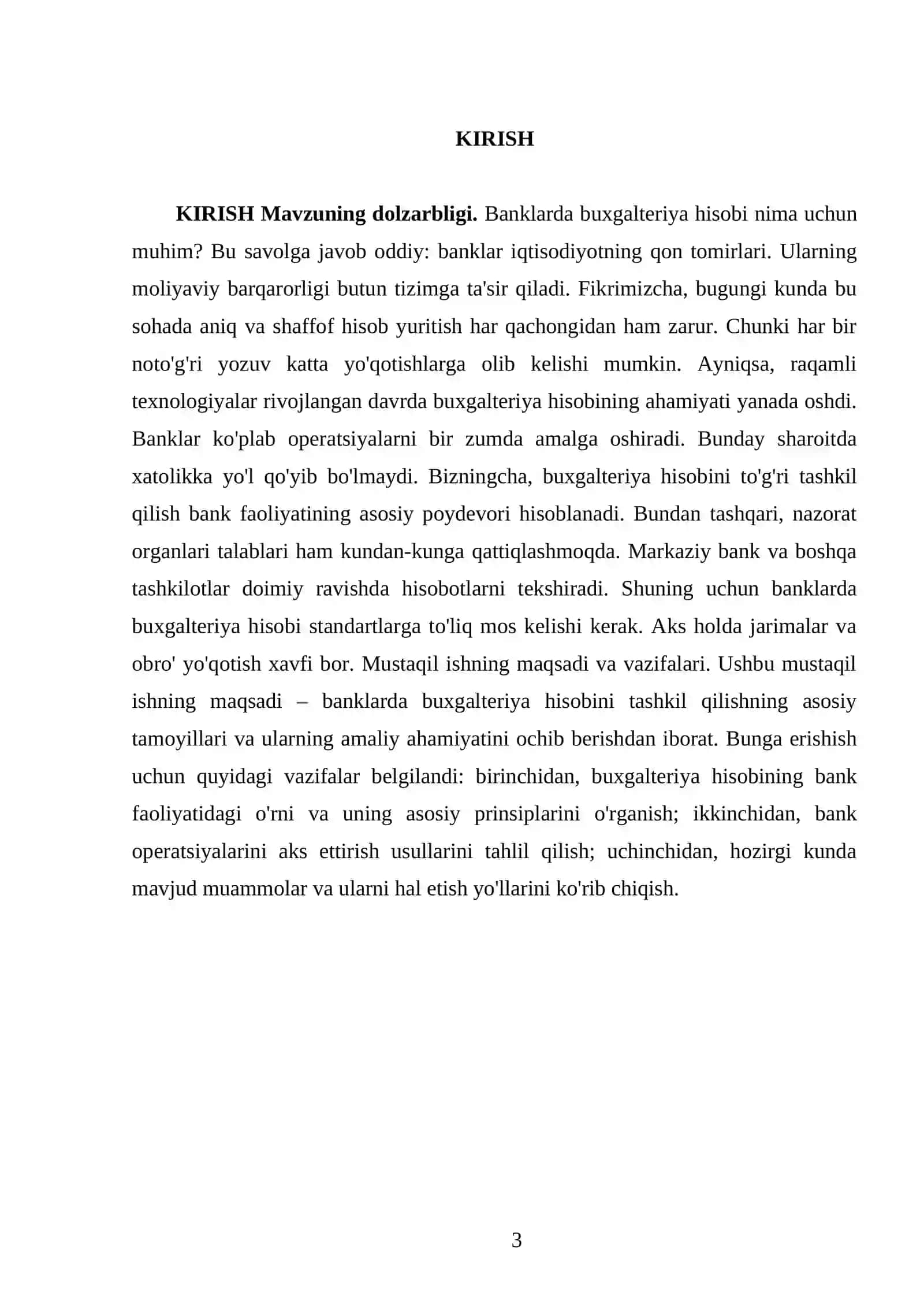 Banklarda buxgalteriya hisobini tashkil qilish asoslar 3
