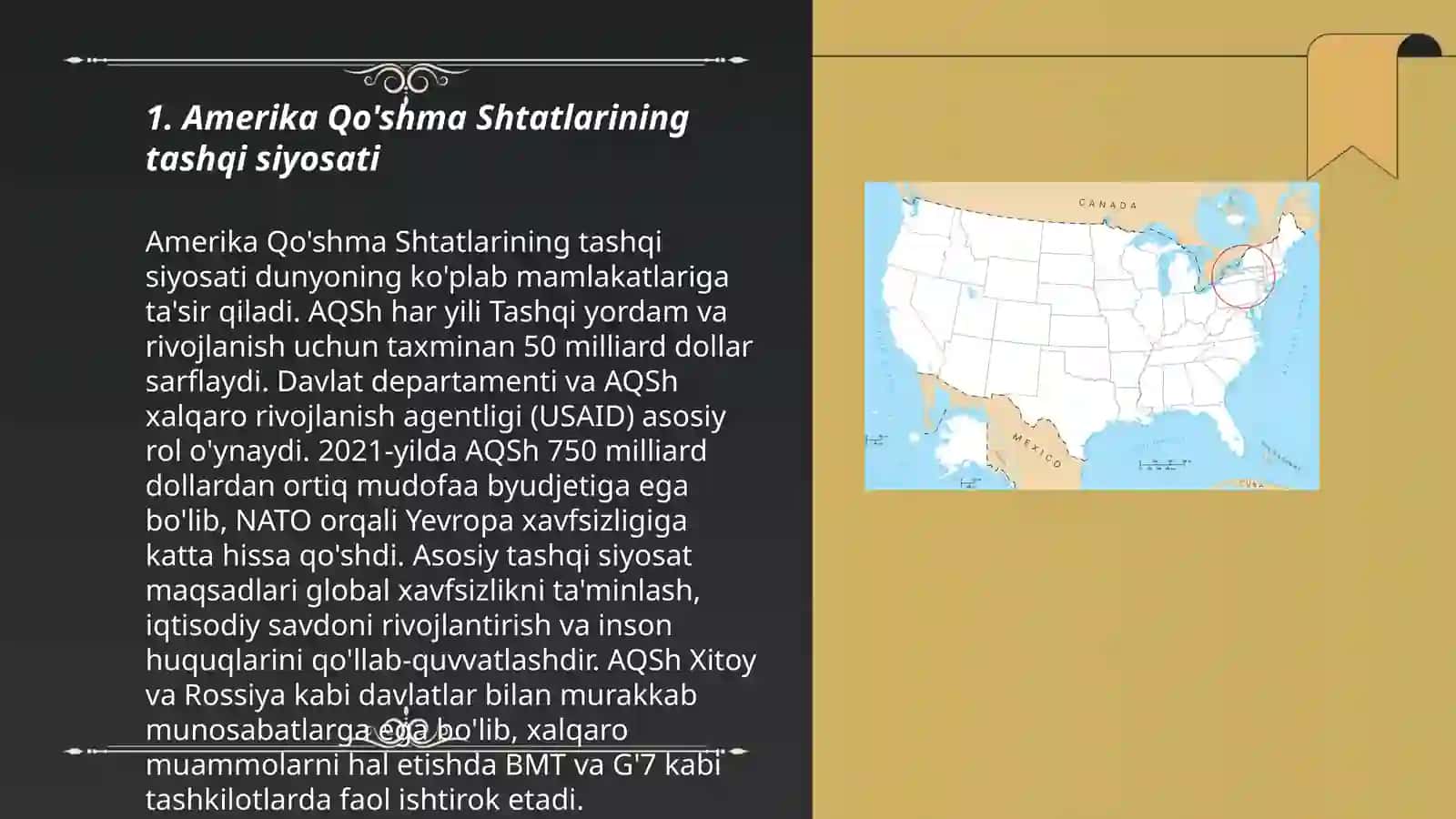 Amerika Qo'shma Shtatlarining geosiyosati 3