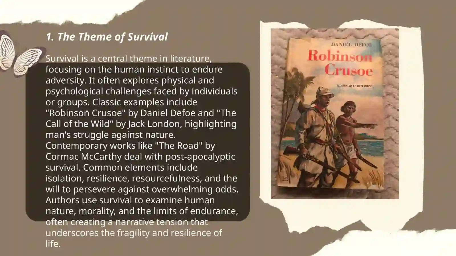 Daniel Defoe " Robinson Crusoe " 3