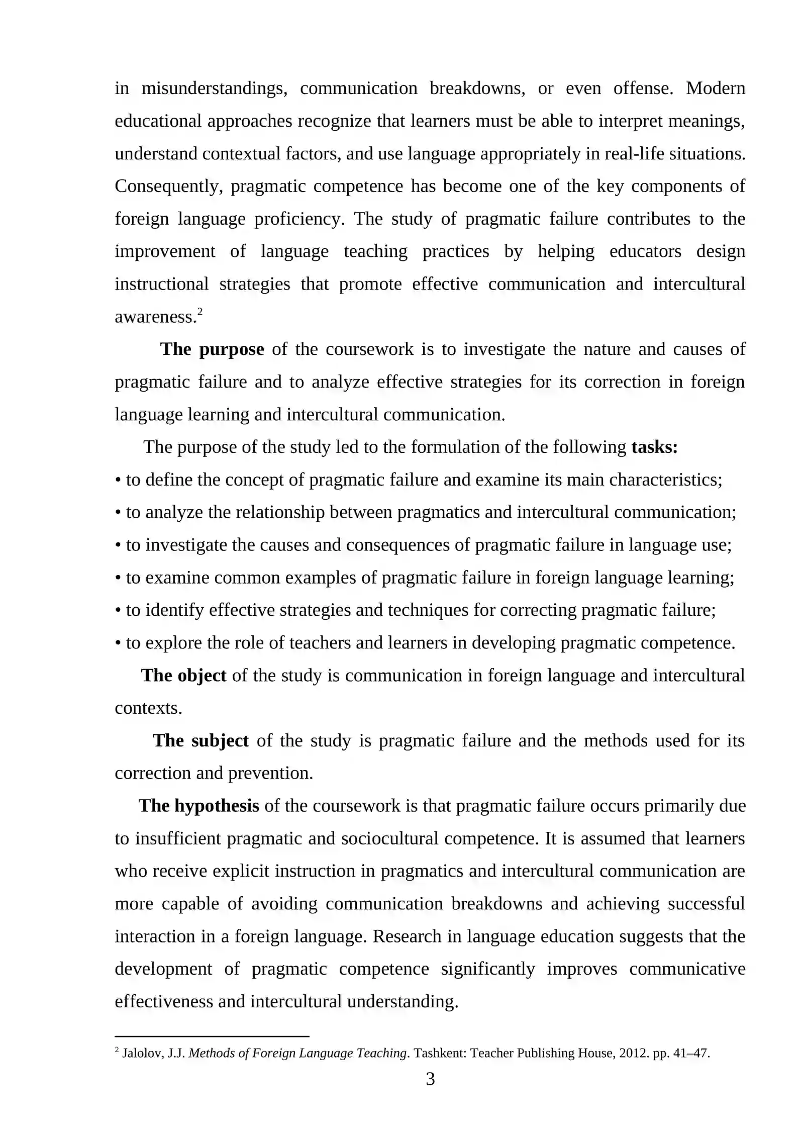 Pragmatic failure and its correction 3