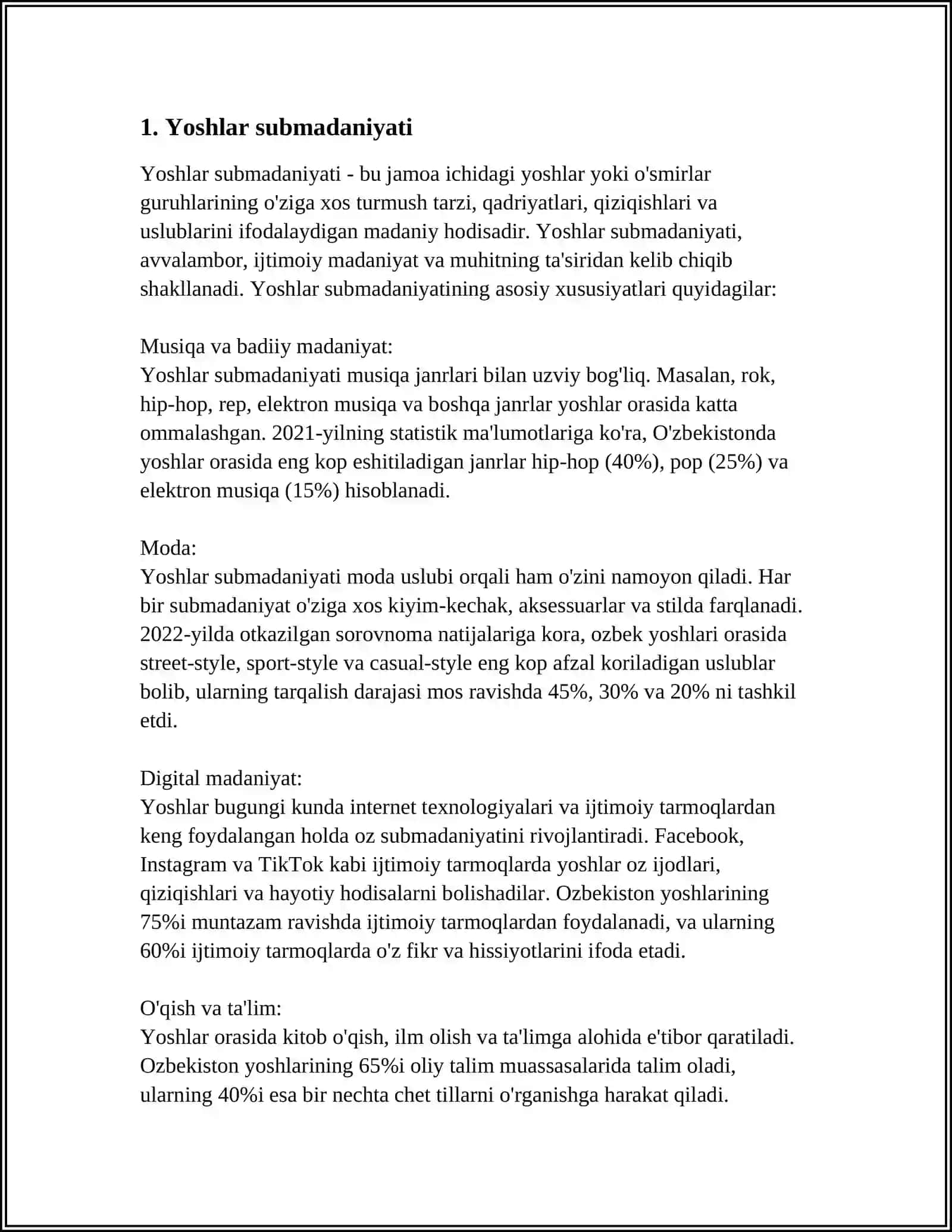 O'ZBEKISTONDAGI SUBMADANIYAT KO'RINISHLARI 3