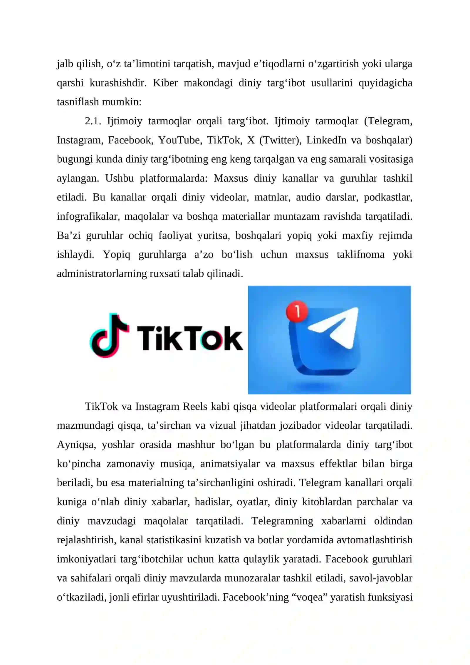 Kiber makonda diniy e’tiqod targ‘ibotining ijtimoiy xavfi 3