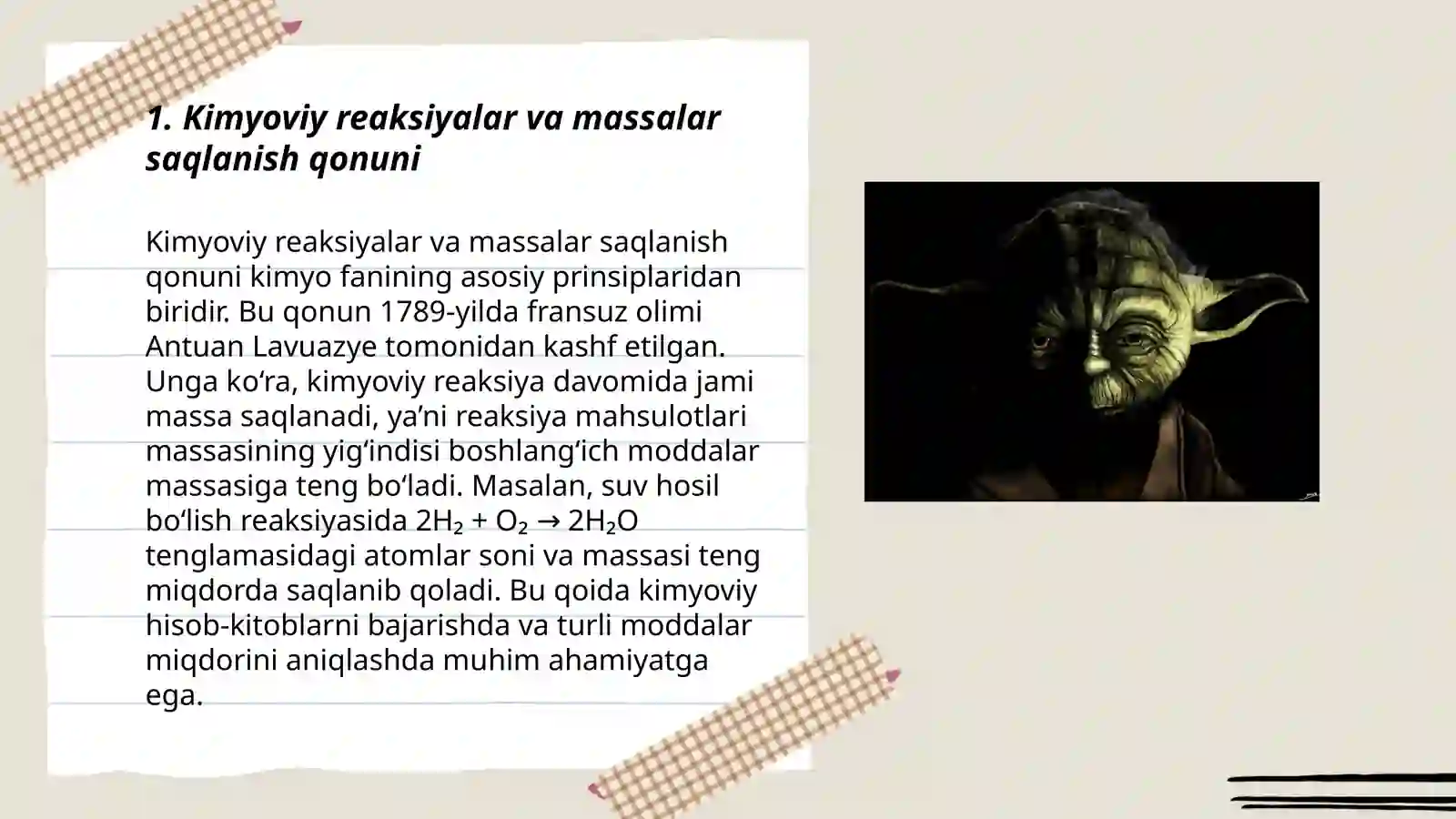 Kimyoda matimatika 3