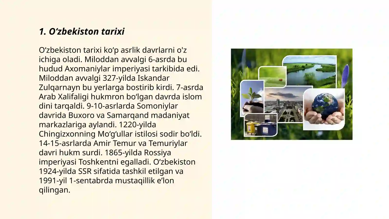 Oʻzbekiston tarixi 3