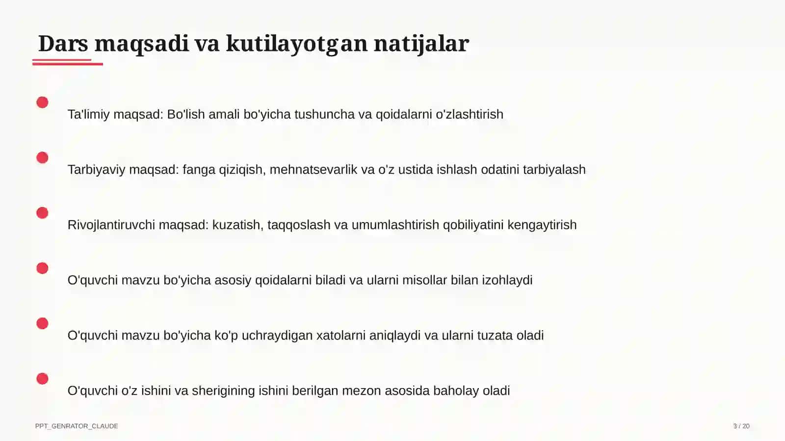 Bo'lish amali (2-sinf) 2