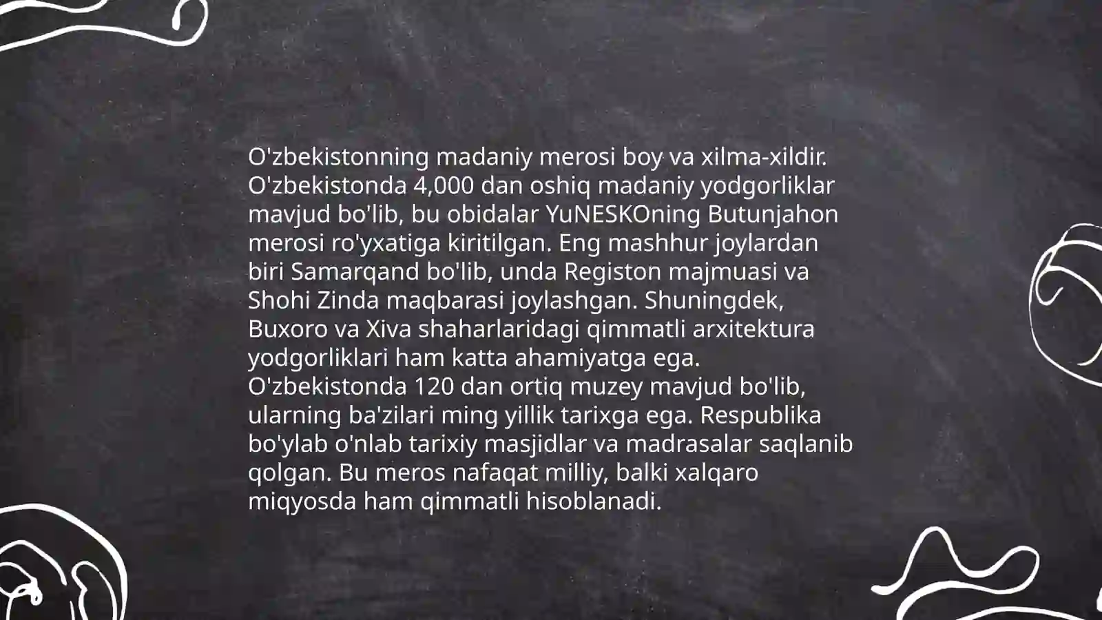 O'zbekiston madaniy merosi 3
