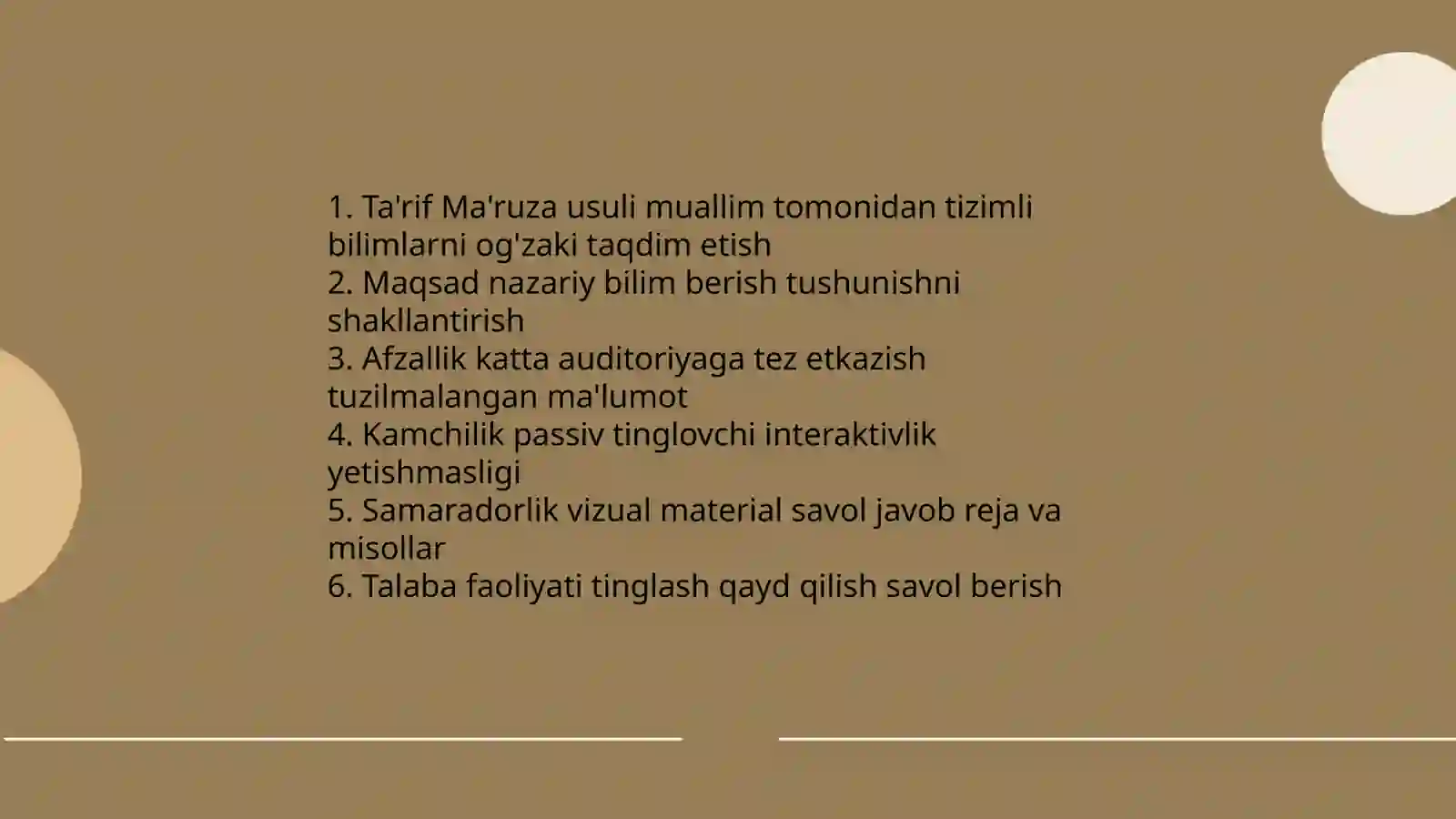 Ta'lim metodlari 3