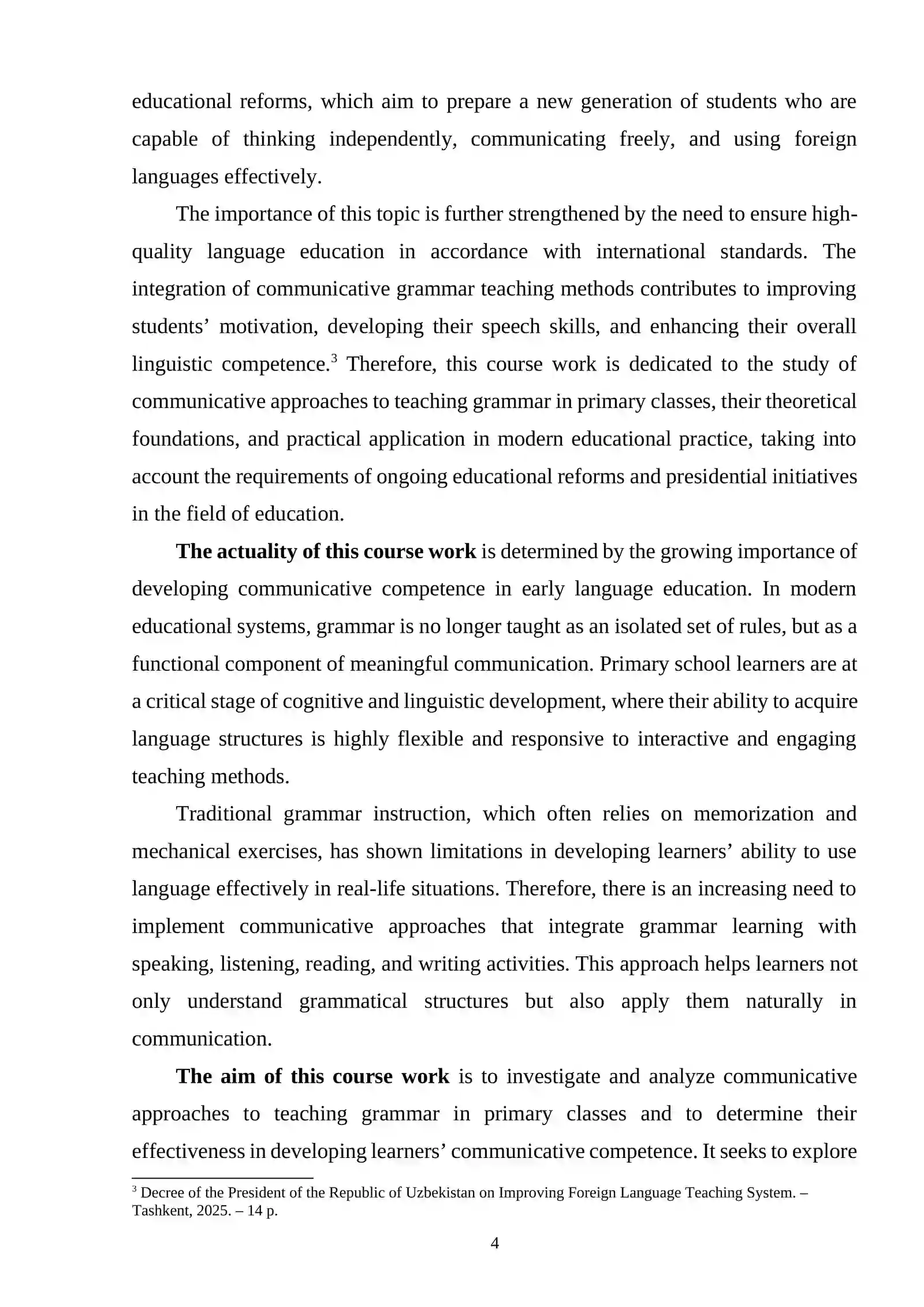 Communicative approaches to teaching grammar in primary classes 3