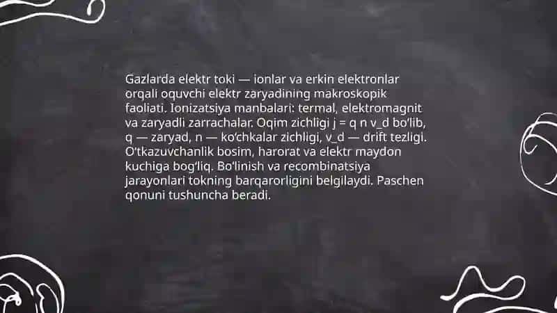 Gazlarda elektr toki 3