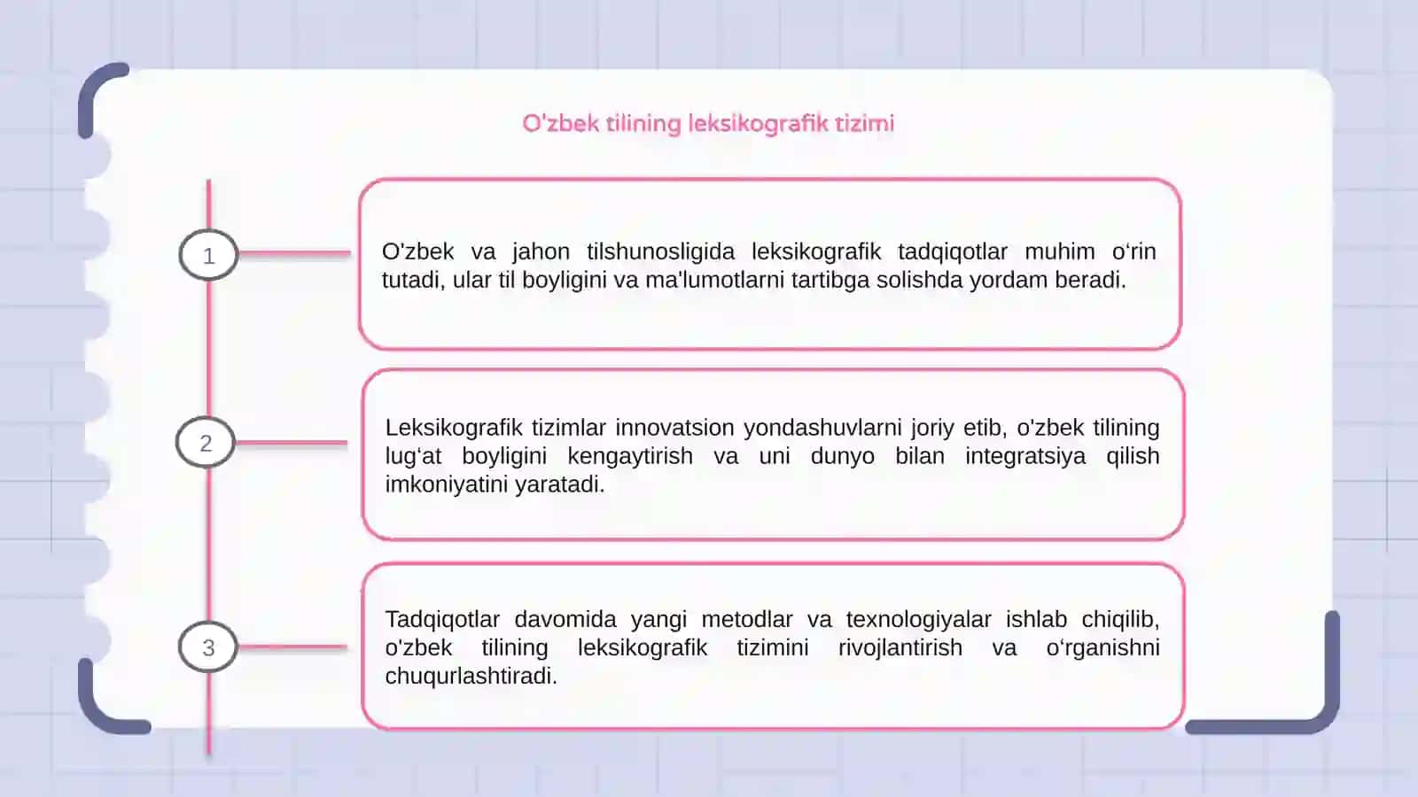O'zbek va jahon tilshunosligidagi leksikografik tadqiqotlar tahlili 3