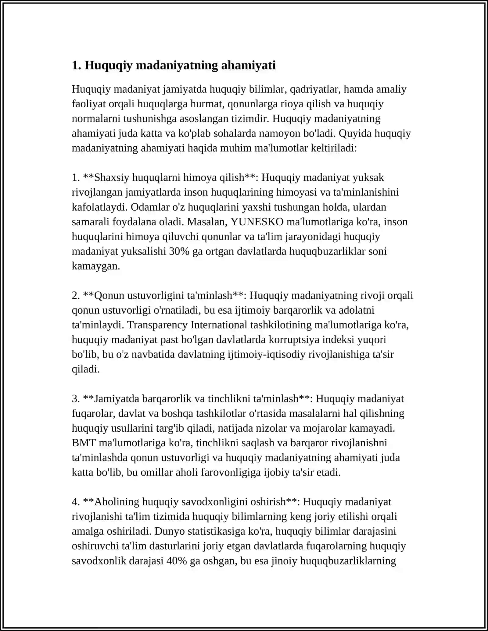 OʻZBEKISTON RESPUBLIKASI HUQUQIY MADANIYATNI YUKSALTIRISH 3