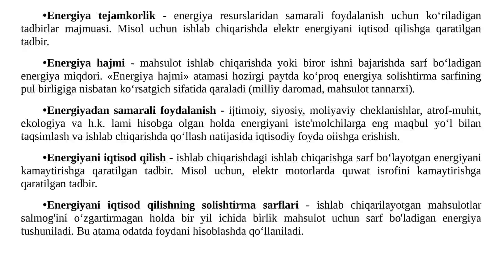 Energiya ishlab chiqaruvchilar 3
