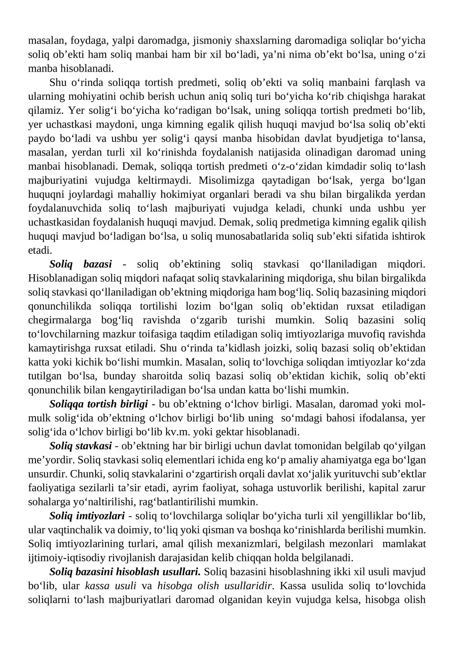 Soliq elementlari 3
