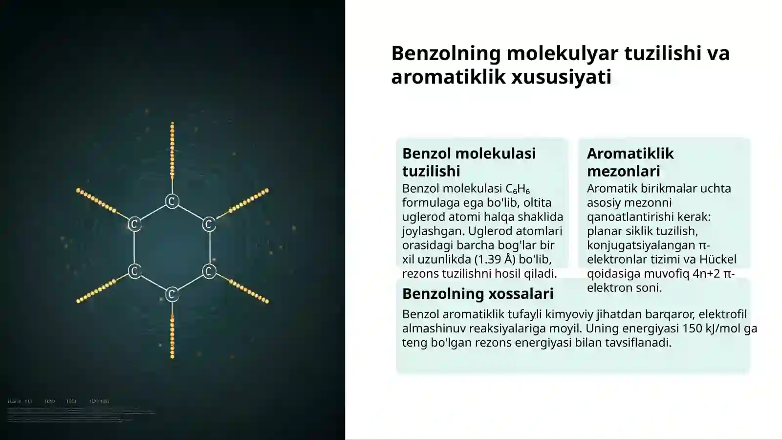 Aromatik uglevodorodlar: Olinishi va xossalari 3