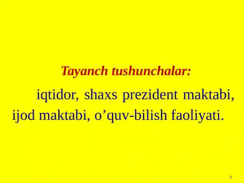 IQTIDORLI O‘QUVCHILARNI O‘QITISH (EDUCATION OF GIFTED CHILDREN) 3